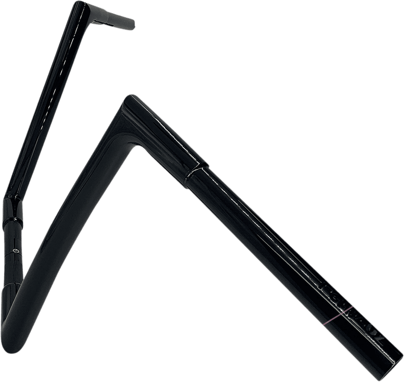 FAT BAGGERS INC. 0601-5526 1-1/4" EZ Install Flat Top Handlebar - 14" - Black — image 2 of 2
