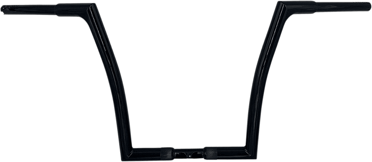 FAT BAGGERS INC. 0601-5526 1-1/4" EZ Install Flat Top Handlebar - 14" - Black