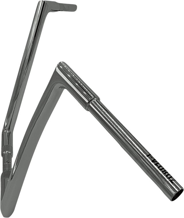 FAT BAGGERS INC. 0601-5530 1-1/4" EZ Install Flat Top Handlebar - 14" - Chrome — image 2 of 2