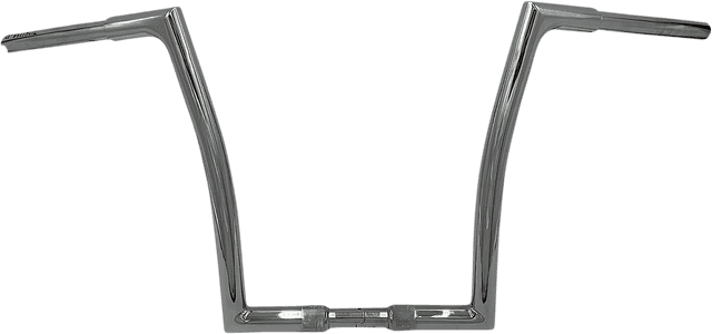 FAT BAGGERS INC. 0601-5530 1-1/4" EZ Install Flat Top Handlebar - 14" - Chrome — image 1 of 2