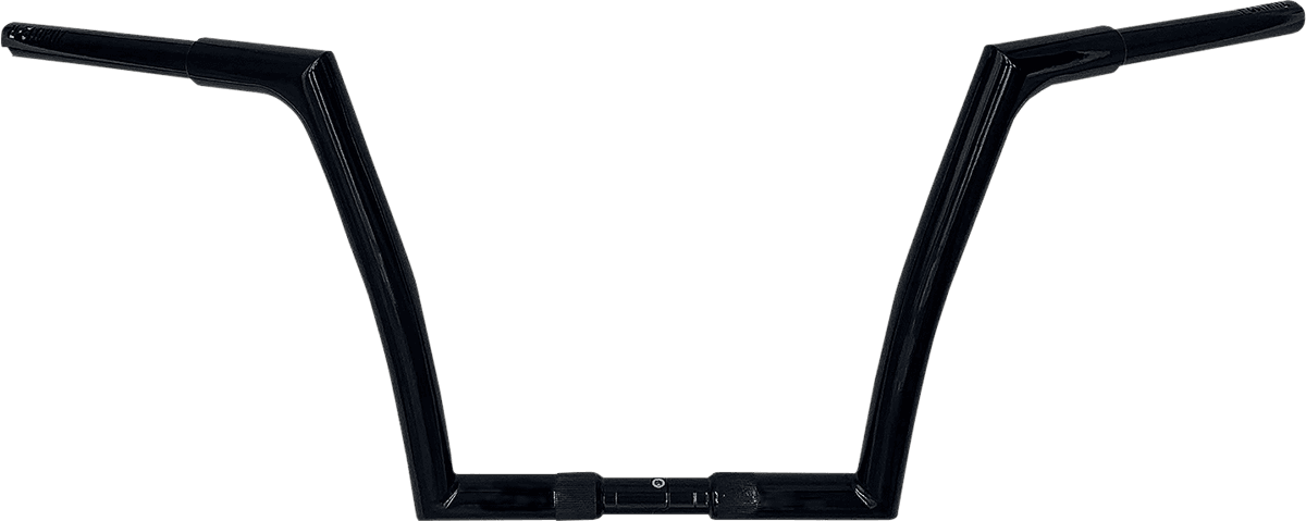 FAT BAGGERS INC. 0601-5533 1-1/4" EZ Install Flat Top Handlebar - 12" - Black