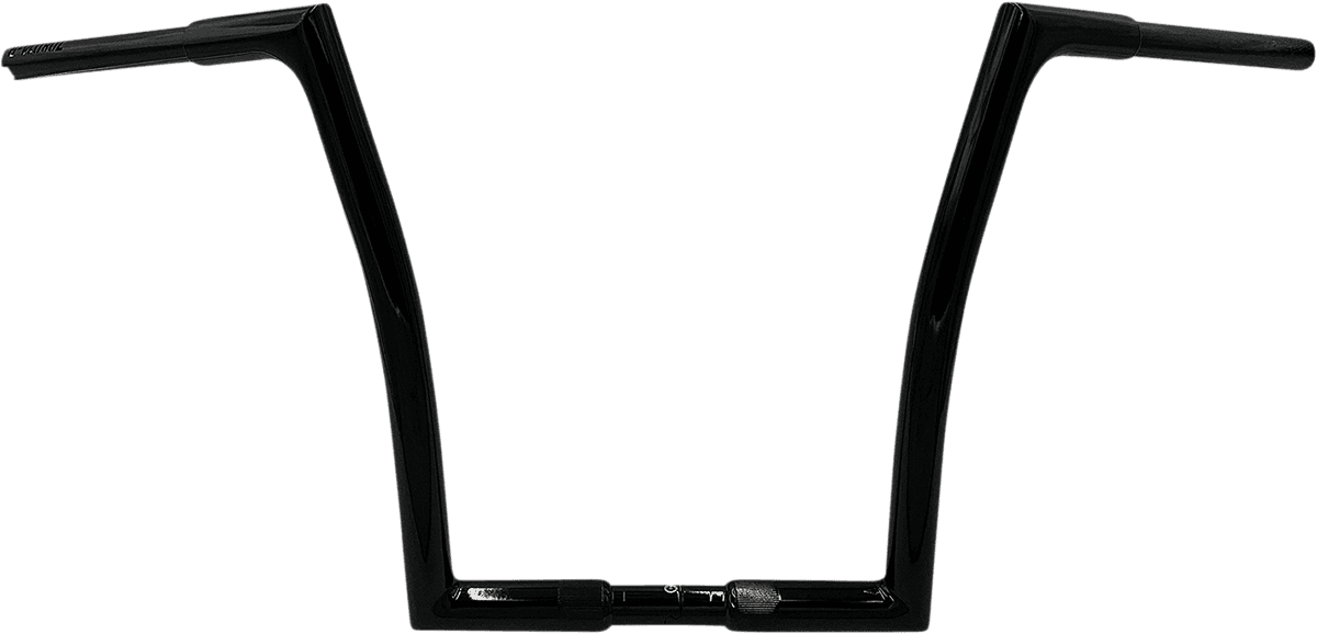 FAT BAGGERS INC. 0601-5534 1-1/4" EZ Install Flat Top Handlebar - 14" - Black