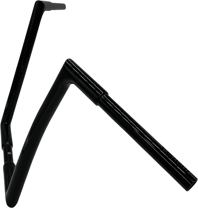 FAT BAGGERS INC. 0601-5534 1-1/4" EZ Install Flat Top Handlebar - 14" - Black — image 2 of 2