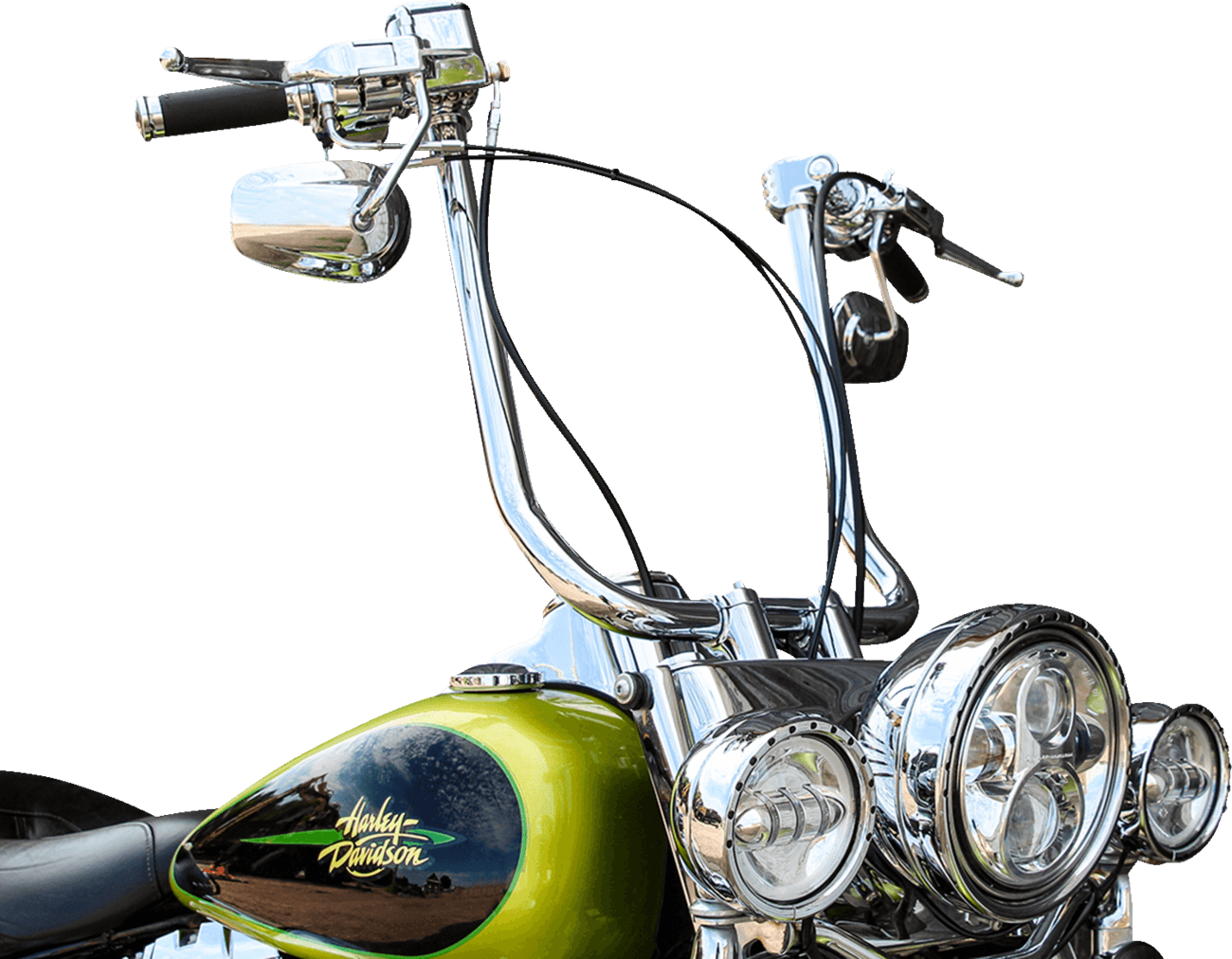 KLOCK WERKS 0601-5628 Klip Hanger Handlebar - 19" - Chrome