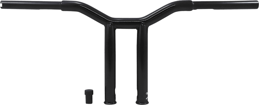 BURLY BRAND 0601-5697 Dominator Handlebar - Raked - 10" - Black — image 1 of 2
