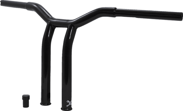 BURLY BRAND 0601-5699 Dominator Handlebar - Raked - 12" - Black — image 2 of 2