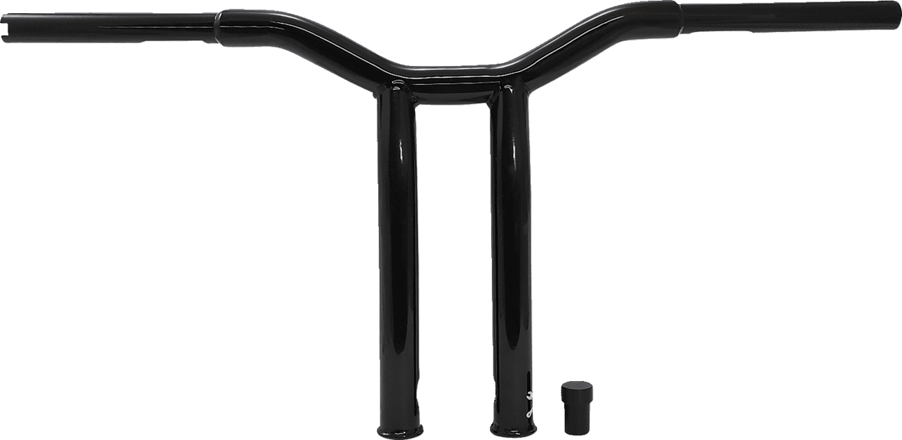 BURLY BRAND 0601-5699 Dominator Handlebar - Raked - 12" - Black