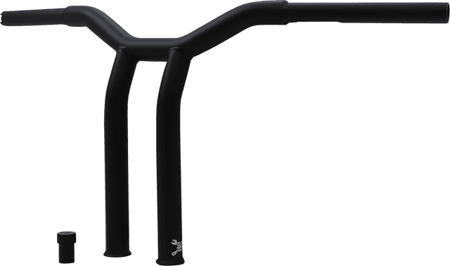 BURLY BRAND 0601-5700 Dominator Handlebar - Raked - 12" - Matte Black — image 2 of 2