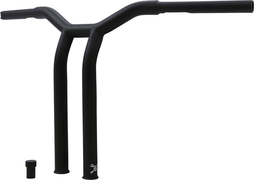 BURLY BRAND 0601-5702 Dominator Handlebar - Raked - 14" - Matte Black — image 2 of 2