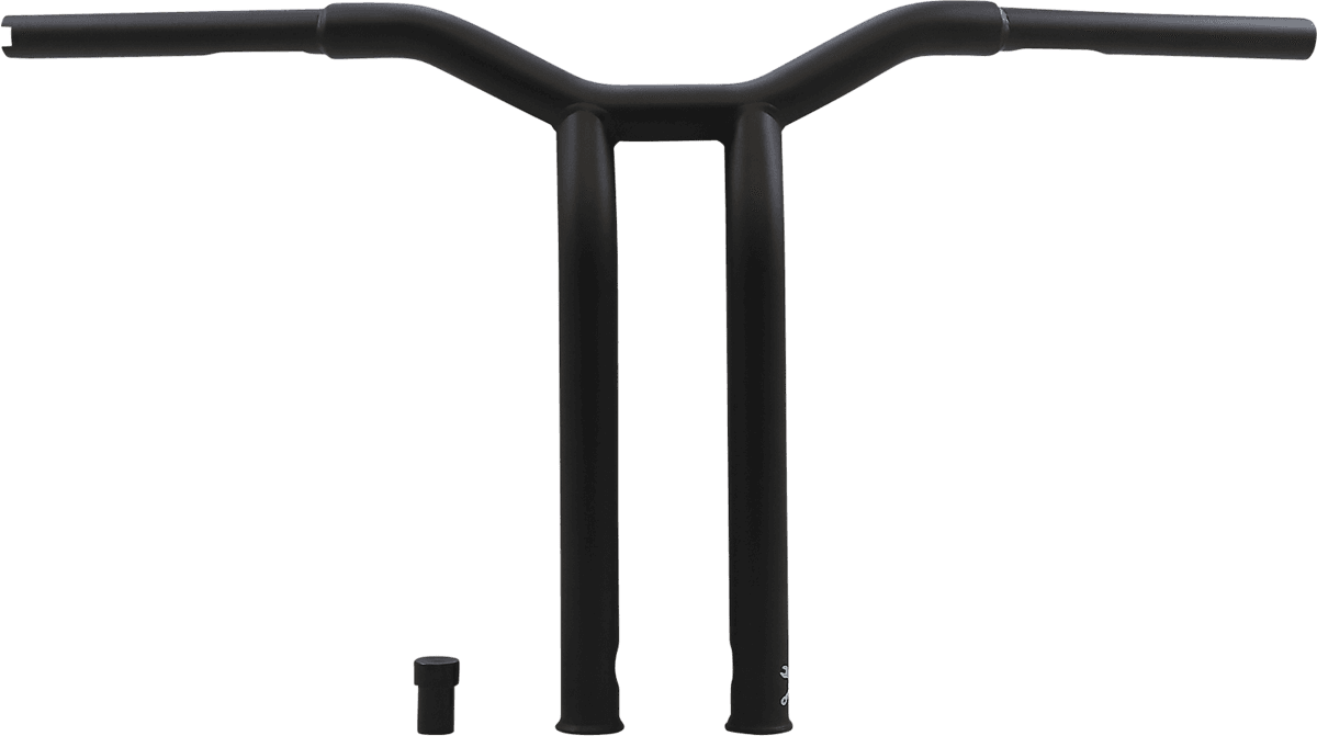 BURLY BRAND 0601-5702 Dominator Handlebar - Raked - 14" - Matte Black