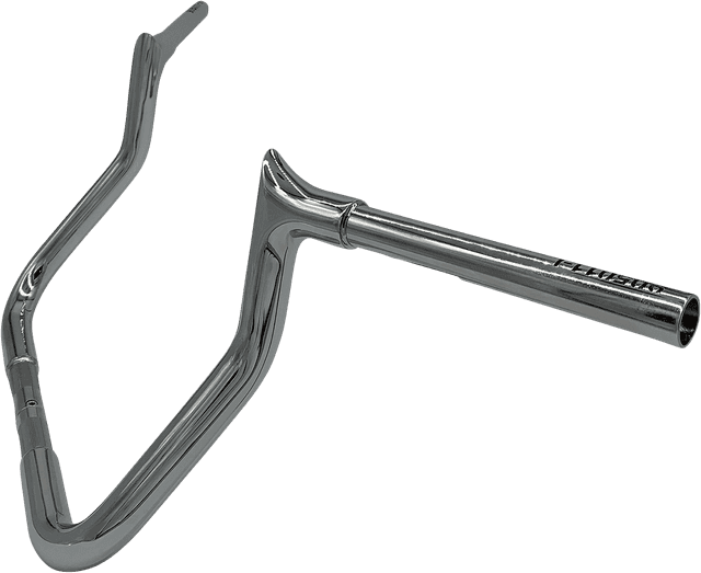 FAT BAGGERS INC. 0601-5738 1-1/4" EZ Install Pointed Top Handlebar - Reduced Reach - 11" - Chrome — image 2 of 2
