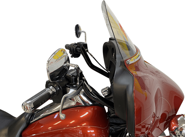 FAT BAGGERS INC. 0601-5739 1-1/4" EZ Install Pointed Top Handlebar - Reduced Reach - 11" - Black — image 3 of 5