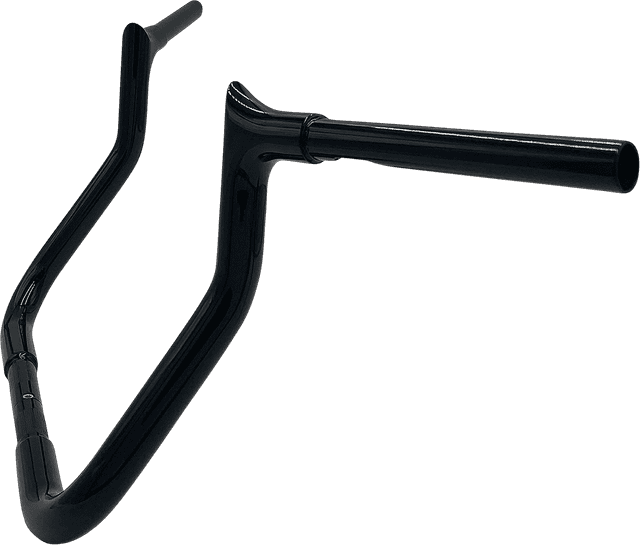 FAT BAGGERS INC. 0601-5739 1-1/4" EZ Install Pointed Top Handlebar - Reduced Reach - 11" - Black — image 2 of 5