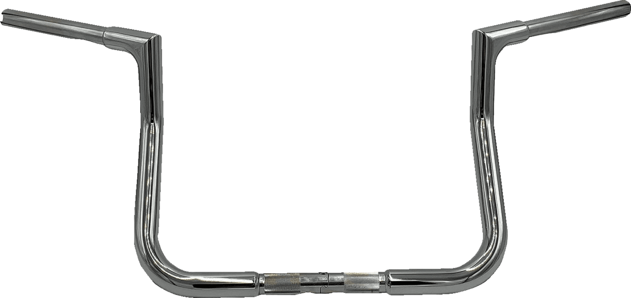 FAT BAGGERS INC. 0601-5740 1-1/4" EZ Install Flat Top Handlebar - Reduced Reach - 11" - Chrome