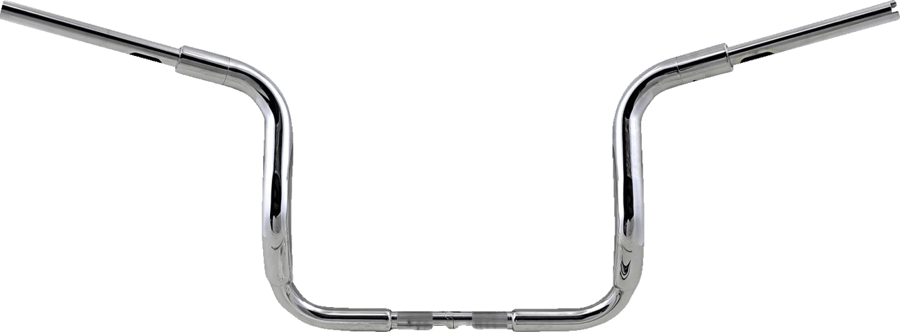 FAT BAGGERS INC. 0601-5765 1-1/2" EZ Install Rounded Top Handlebar - 12" - Chrome