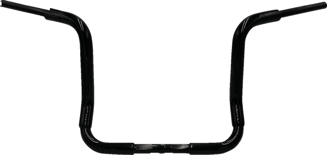 FAT BAGGERS INC. 0601-5769 1-1/2" EZ Install Rounded Top Handlebar - 14" - Black