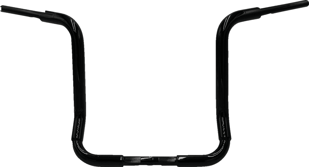 FAT BAGGERS INC. 0601-5770 1-1/2" EZ Install Rounded Top Handlebar - 16" - Black