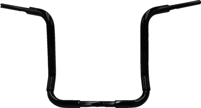 FAT BAGGERS INC. 0601-5770 1-1/2" EZ Install Rounded Top Handlebar - 16" - Black