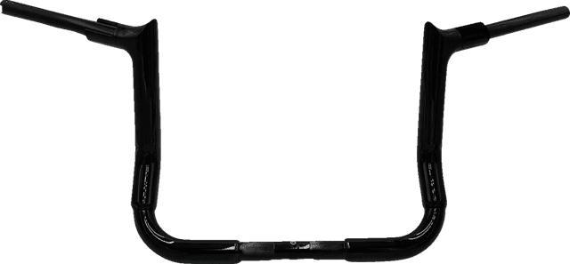 FAT BAGGERS INC. 0601-5774 1-1/2" EZ Install Pointed Top Handlebar - 12" - Black
