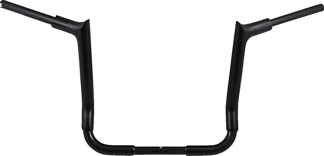 FAT BAGGERS INC. 0601-5775 1-1/2" EZ Install Pointed Top Handlebar - 14" - Black