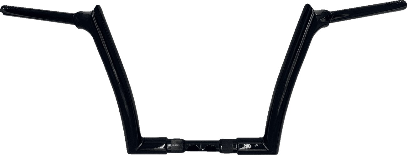 FAT BAGGERS INC. 0601-5780 1-1/2" EZ Install Pointed Top Handlebar - 12" - Black