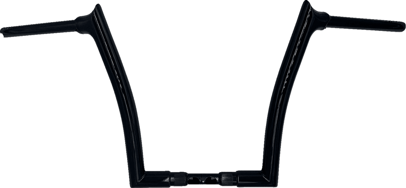 FAT BAGGERS INC. 0601-5781 1-1/2" EZ Install Pointed Top Handlebar - 14" - Black