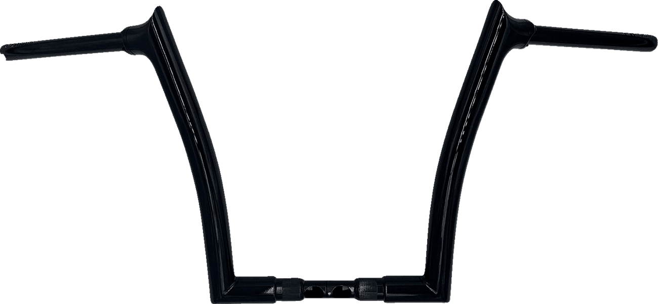 FAT BAGGERS INC. 0601-5781 1-1/2" EZ Install Pointed Top Handlebar - 14" - Black