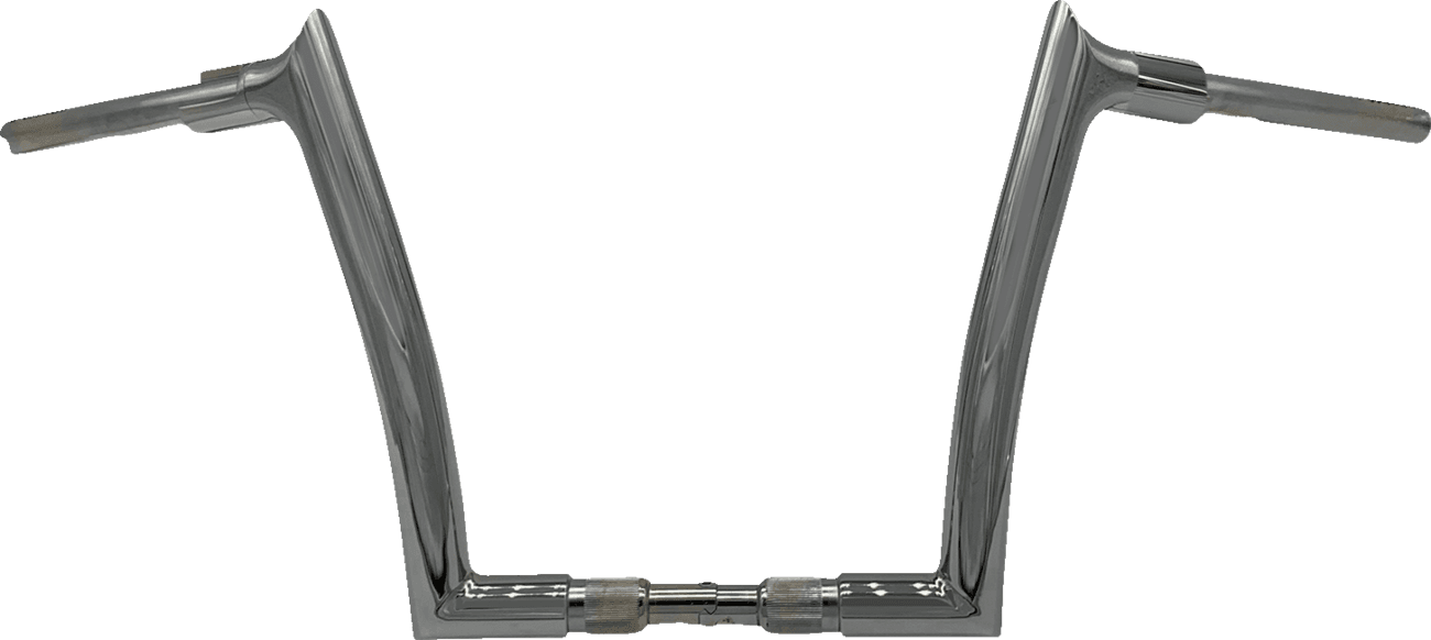 FAT BAGGERS INC. 0601-5783 1-1/2" EZ Install Pointed Top Handlebar - 12" - Chrome
