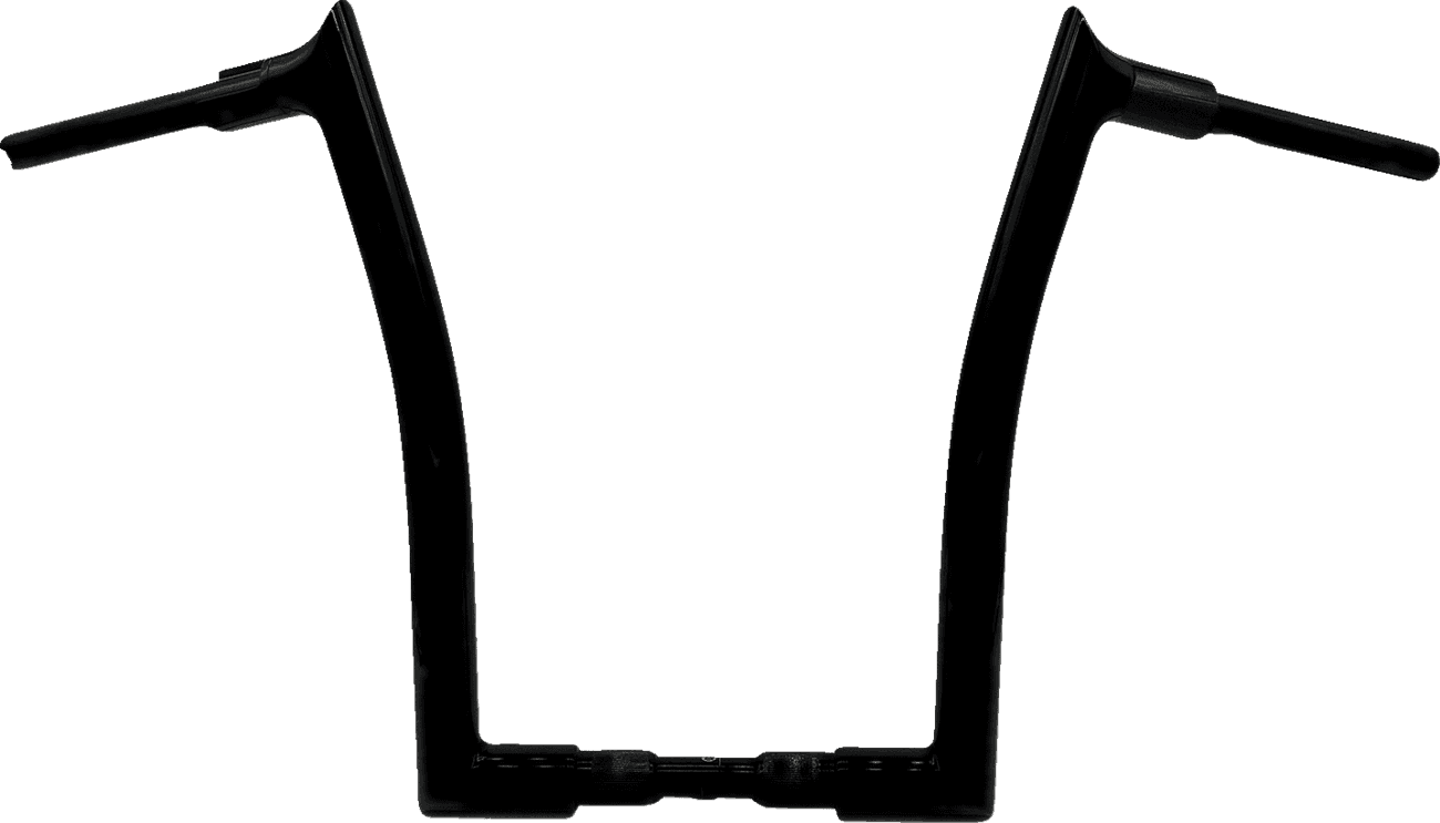 FAT BAGGERS INC. 0601-5788 1-1/2" EZ Install Pointed Top Handlebar - 16" - Black