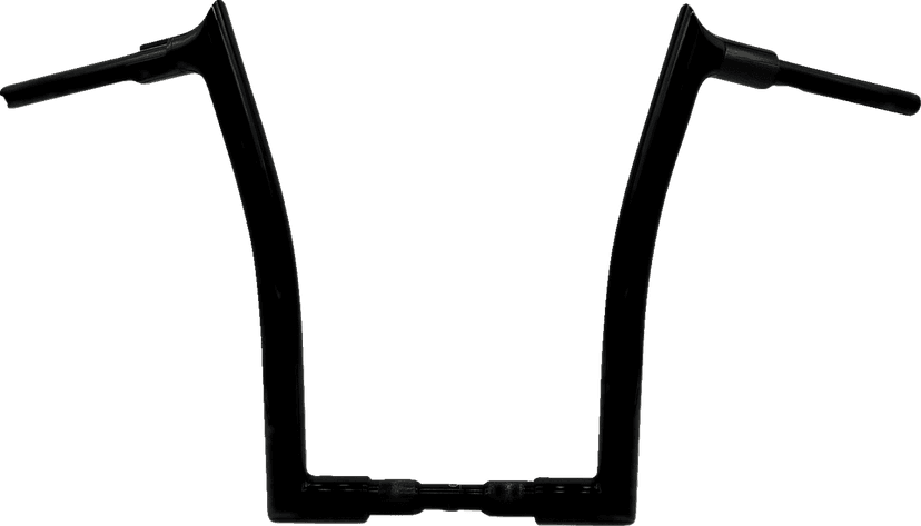 FAT BAGGERS INC. 0601-5788 1-1/2" EZ Install Pointed Top Handlebar - 16" - Black
