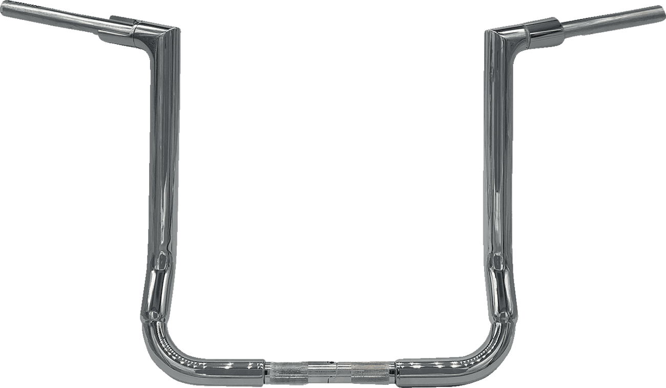 FAT BAGGERS INC. 0601-5791 1-1/2" EZ Install Flat Top Handlebar - 16" - Chrome