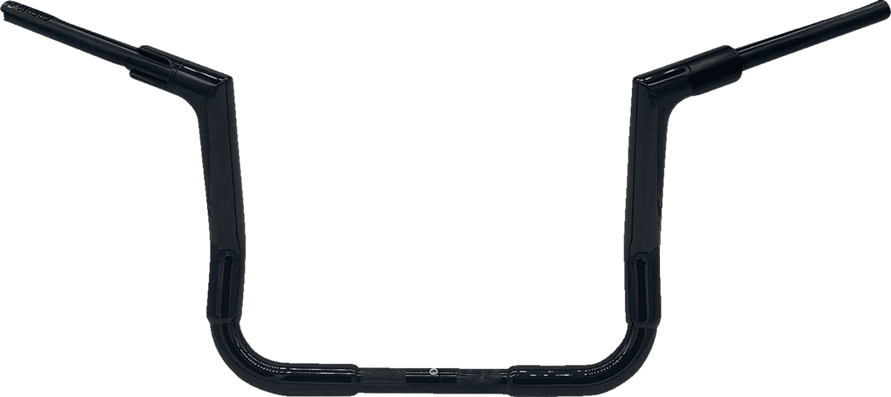 FAT BAGGERS INC. 0601-5792 1-1/2" EZ Install Flat Top Handlebar - 12" - Black