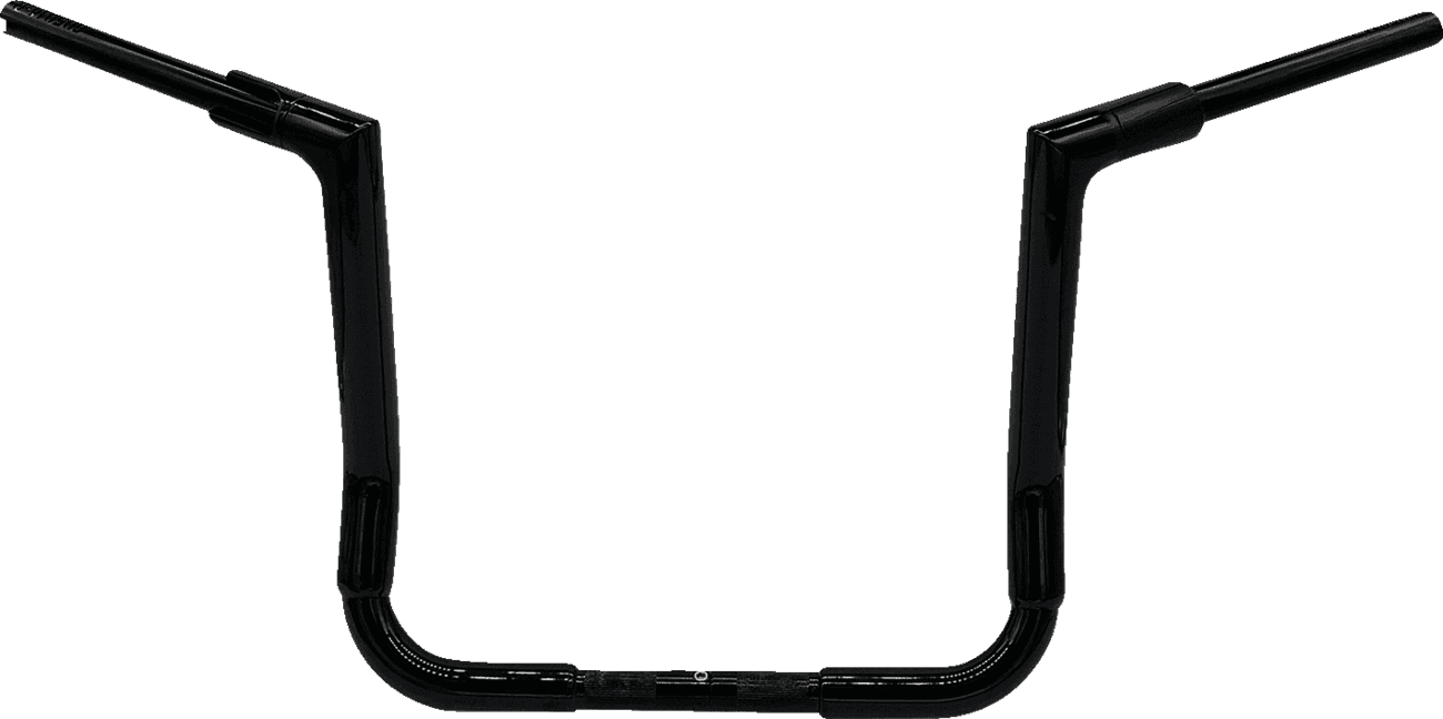 FAT BAGGERS INC. 0601-5793 1-1/2" EZ Install Flat Top Handlebar - 14" - Black