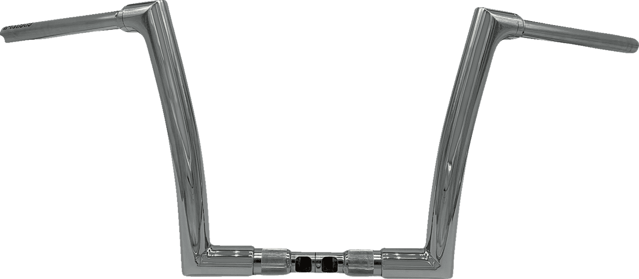 FAT BAGGERS INC. 0601-5795 1-1/2" EZ Install Flat Top Handlebar - 12" - Chrome