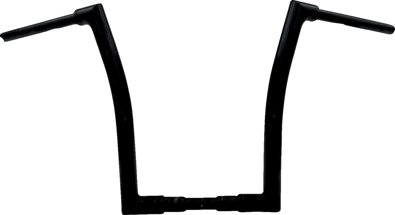 FAT BAGGERS INC. 0601-5800 1-1/2" EZ Install Flat Top Handlebar - 16" - Black