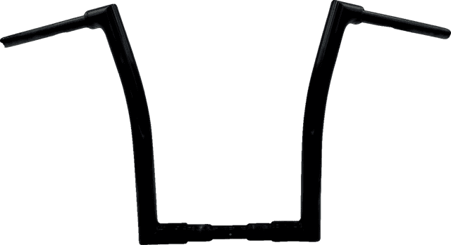 FAT BAGGERS INC. 0601-5800 1-1/2" EZ Install Flat Top Handlebar - 16" - Black