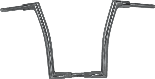 FAT BAGGERS INC. 0601-5803 1-1/2" EZ Install Flat Top Handlebar - 16" - Chrome