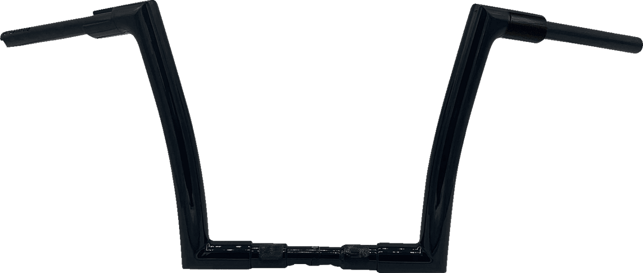 FAT BAGGERS INC. 0601-5804 1-1/2" EZ Install Flat Top Handlebar - 12" - Black
