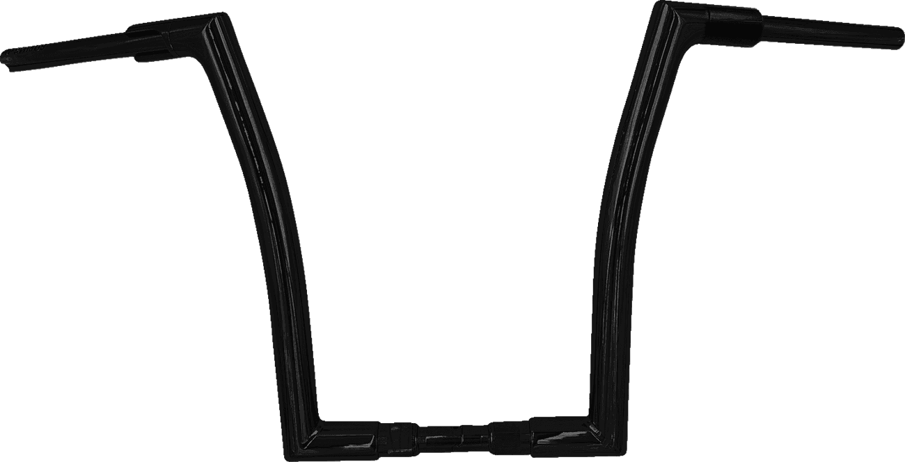 FAT BAGGERS INC. 0601-5806 1-1/2" EZ Install Flat Top Handlebar - 16" - Black
