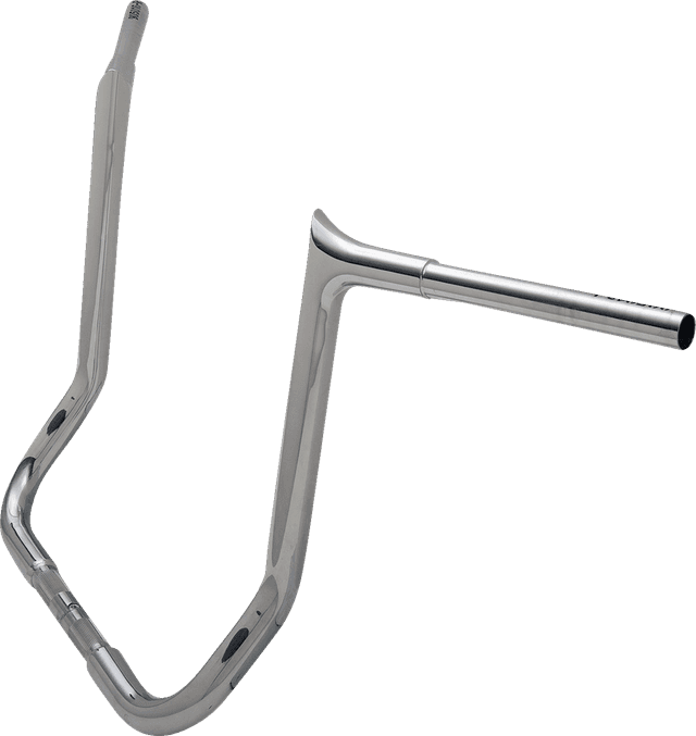 FAT BAGGERS INC. 0601-5809 1-1/4" EZ Install Pointed Top Handlebar Kit - 16" - Chrome — image 3 of 3