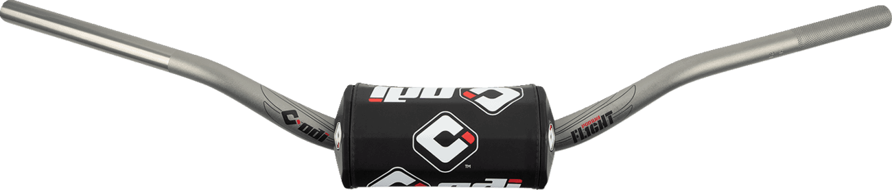 ODI 0601-5886 Podium Flight MX Handlebar - OE Honda/Kawasaki - Graphite