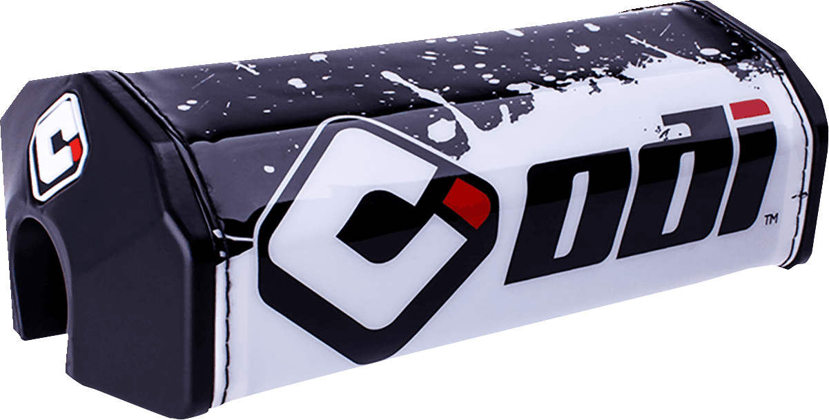 ODI 0601-5903 Oversized Handlebar Pad - Splatter - White/Black
