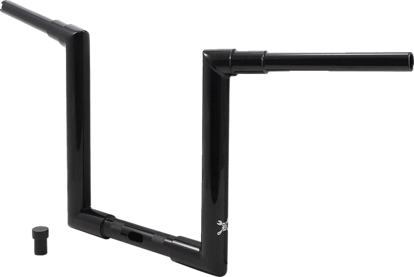 BURLY BRAND 0601-5931 Jason Handlebar - 12" - Black — image 2 of 2