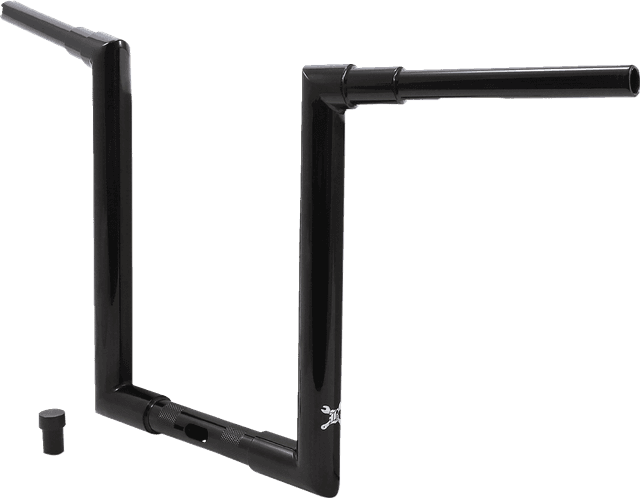 BURLY BRAND 0601-5933 Jason Handlebar - 14" - Black — image 2 of 2