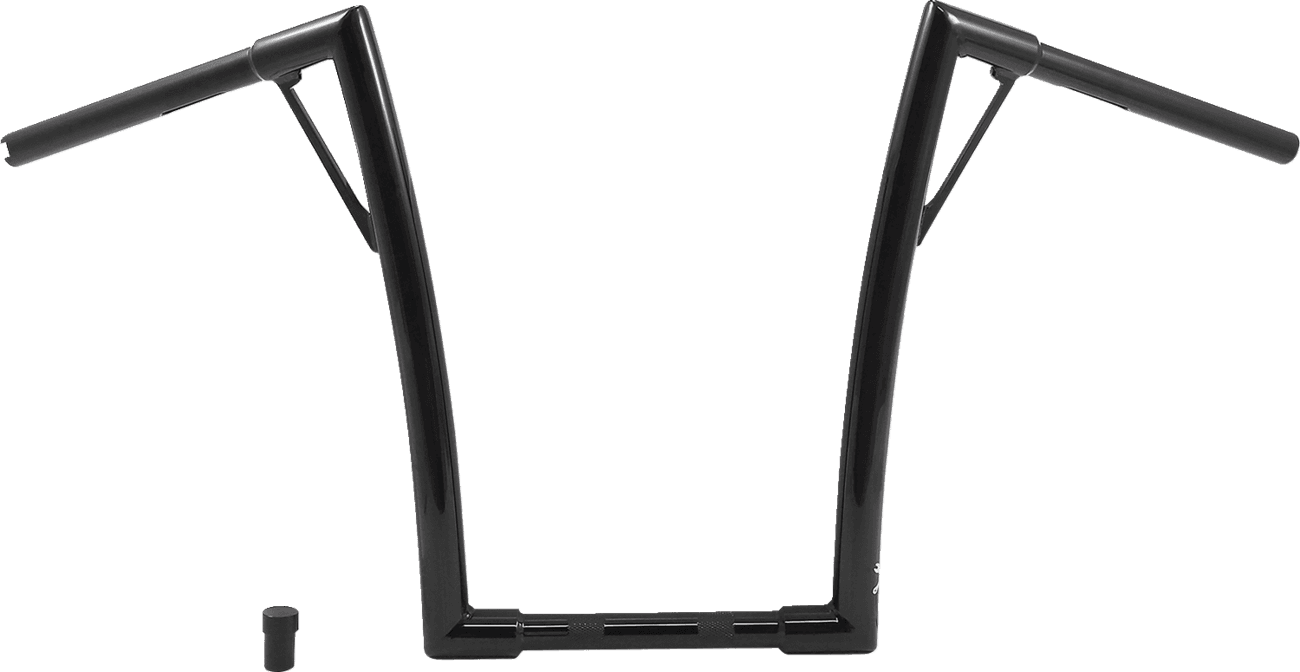 BURLY BRAND 0601-5937 Louie Handlebar - 16" - Black