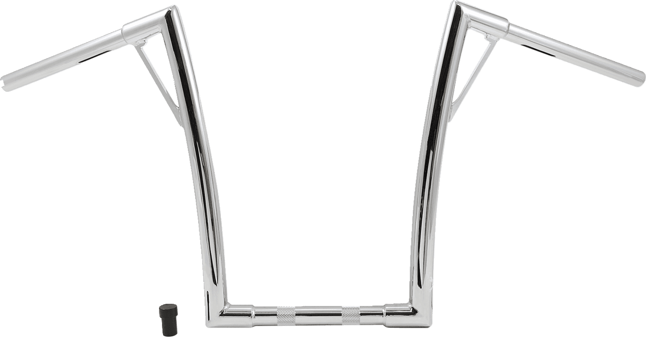 BURLY BRAND 0601-5938 Louie Handlebar - 16" - Chrome