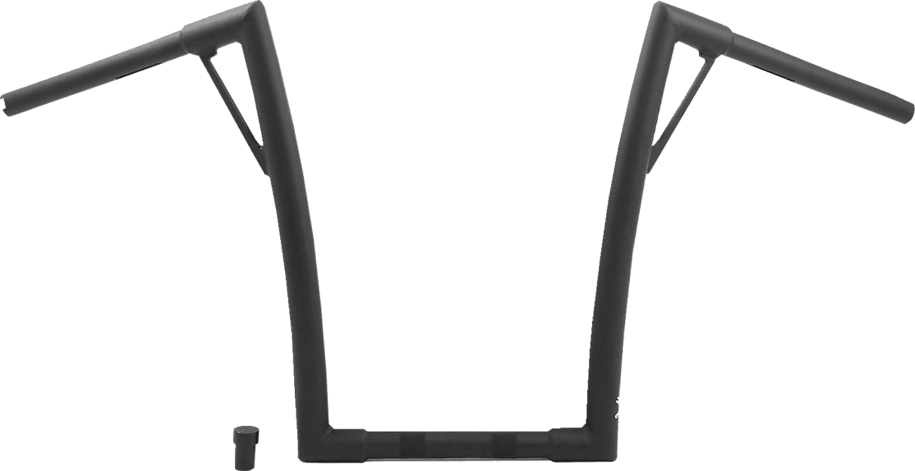 BURLY BRAND 0601-5939 Louie Handlebar - 16" - Textured Black