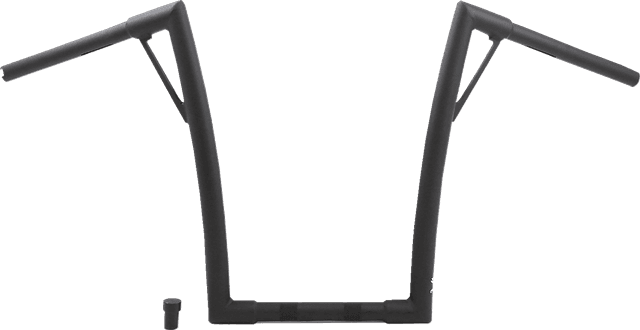 BURLY BRAND 0601-5939 Louie Handlebar - 16" - Textured Black — image 1 of 2
