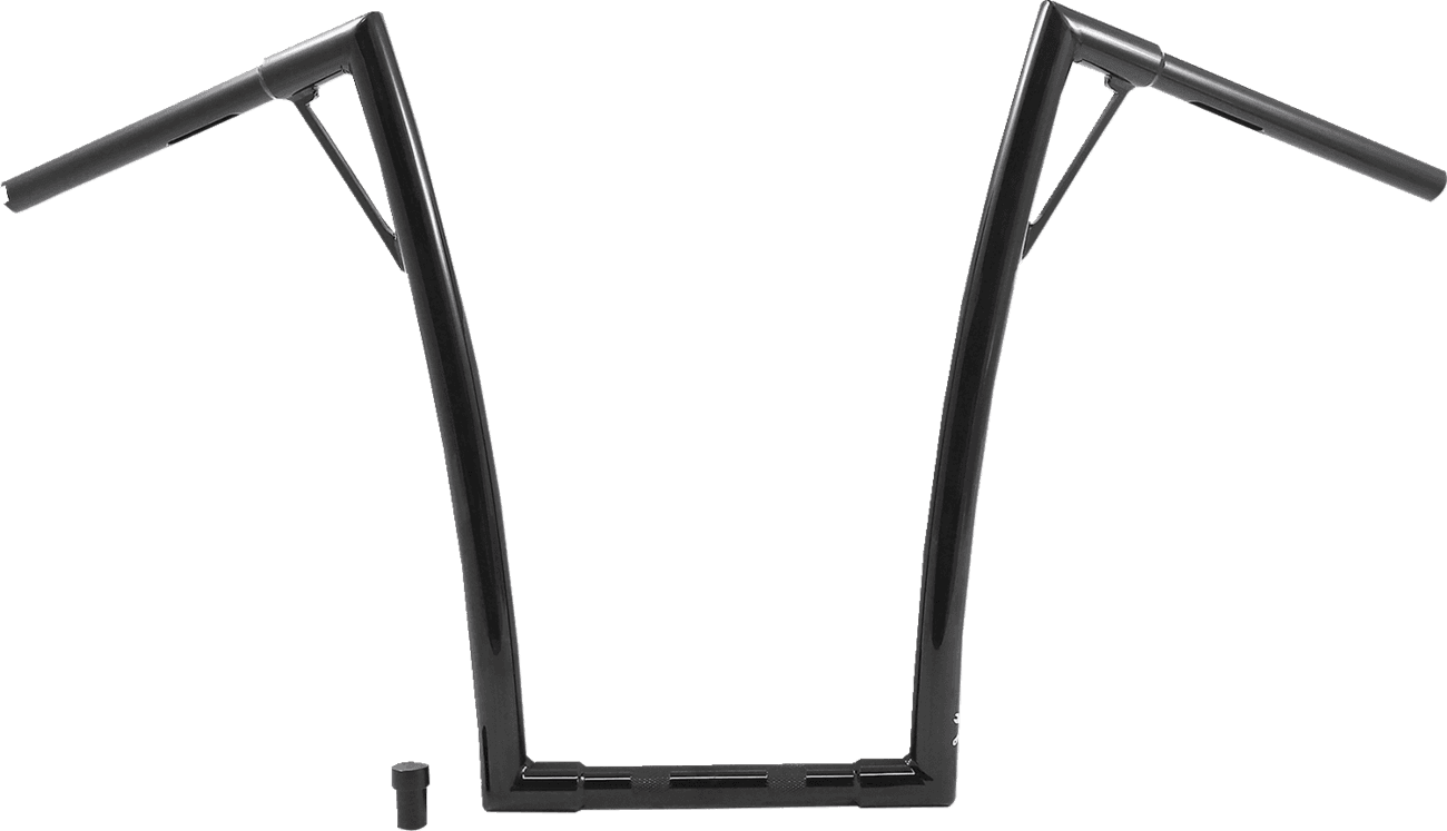 BURLY BRAND 0601-5940 Louie Handlebar - 19" - Black