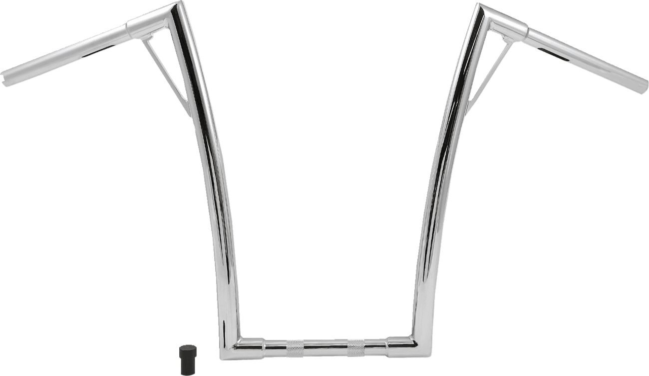 BURLY BRAND 0601-5941 Louie Handlebar - 19" - Chrome